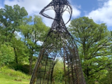 One of Three Ladies By the Sea_the Caol Ruadh Scottish Sculpture Park in Colintraive, Scotland, UK, 2022 
